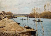 Sisley, Alfred - Sand Heaps